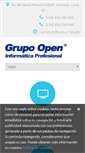 Mobile Screenshot of grupo-open.es
